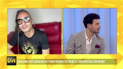 Graciano: pasi provova të dy gjinitë tani tërhiqem më shumë nga femrat - Shqipëria Live 2 Tetor 2020