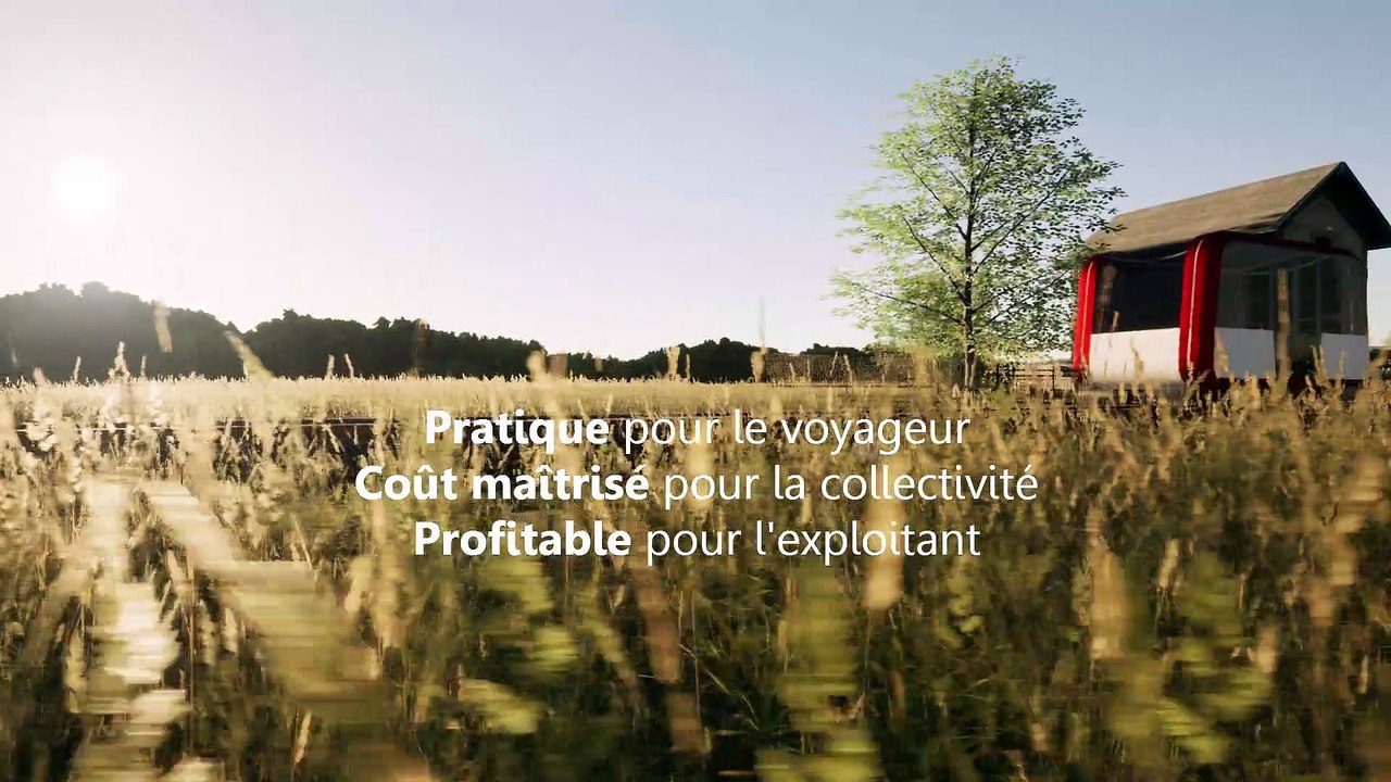 TAXIRAIL Le train léger autonome