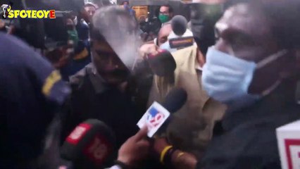 Bharti Singh-Haarsh Limbachiyaa & Arjun Rampal at NCB office for questioning | SpotboyE