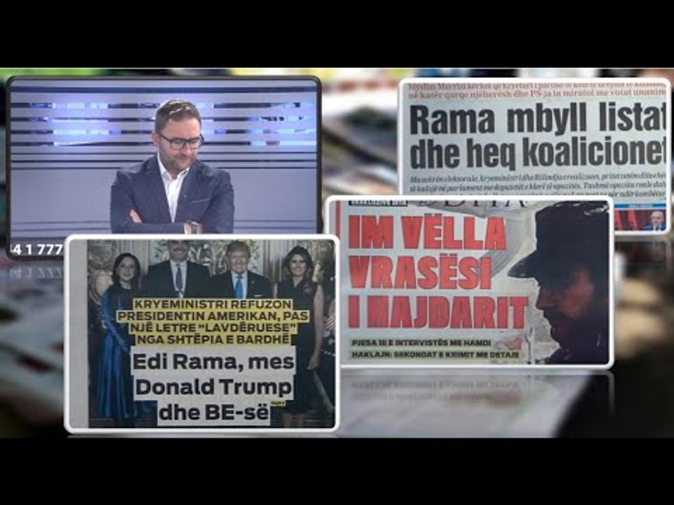 Report TV -"Shtypi i Ditës dhe Ju", ja çfarë shkruajnë gazetat për sot e shtunë 3 tetor 2020