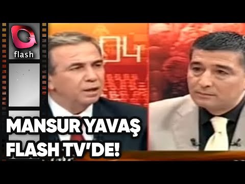 MANSUR YAVAŞ 29 MART 2009 YEREL SEÇİMLERİ ÖNCESİNDE FLASH TV'YE KONUK OLDU
