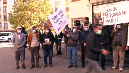 HDP önündeki anne, evladının ölüm haberi iddiasına tepki gösterdi