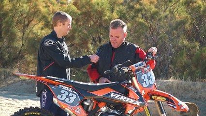 2018 KTM 125 SX Project Bike Riding Impression