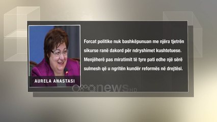 Ora News - Anastasi: Asnjë minutë për të humbur për Kushtetuesen