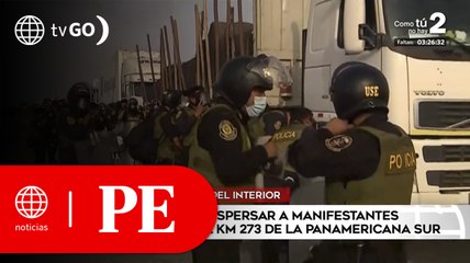 Ministro del Interior espera que la Policía reestablezca el orden hoy en Ica | Primera Edición