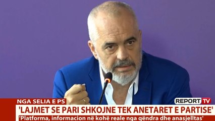 Rama prezanton platformën e re online brenda PS: Presim opinione nga anëtarësia për kandidatët