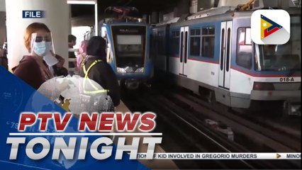 #PTVNewsTonight | MRT, LRT lay out schedule of train ops for holiday season