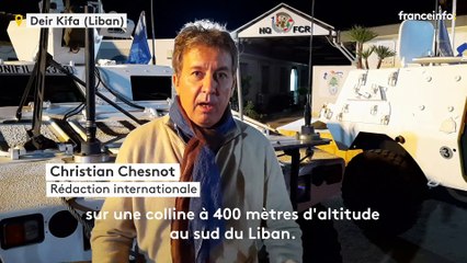 Le réveillon des soldats français de la FINUL au Liban