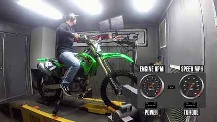 2021 Kawasaki KX250 Dyno Test