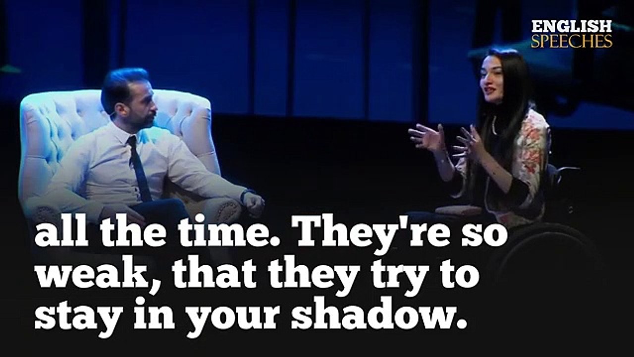 ENGLISH SPEECH _ MUNIBA MAZARI_ Motivational Words (English Subtitles) ( 360 X 640 )