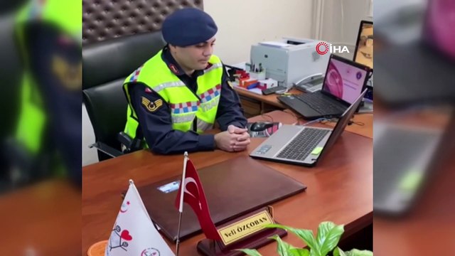 - İzmir'de jandarmadan öğrencilere 'uzaktan' trafik eğitimi
