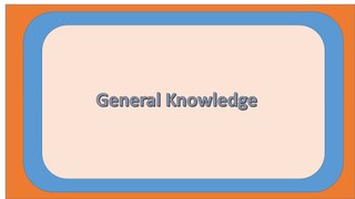 General Knowledge mcqs.  gk question and answer