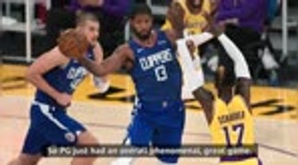 George had a 'phenomenal' game - Clippers coach Lue
