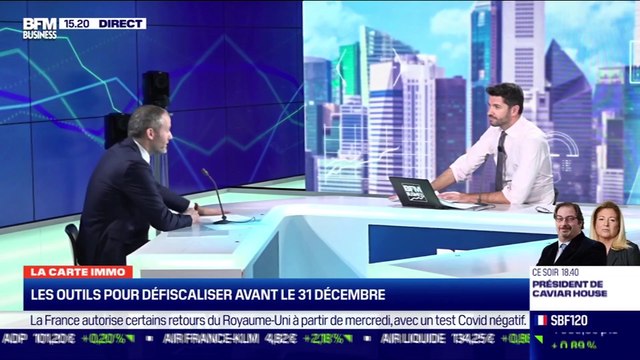 Jonathan Dhiver (MeilleureSCPI.com): Les outils pour défiscaliser avant le 31 décembre - 23/12