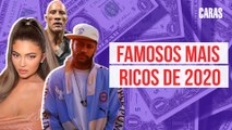 NEYMAR, KYLIE JENNER E MAIS | CONHEÇA O TOP 10 FAMOSOS MAIS RICOS DE 2020