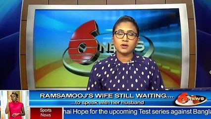 Derek Ramsamooj's wife Camille Pagee speaks with him for the first time in over two months