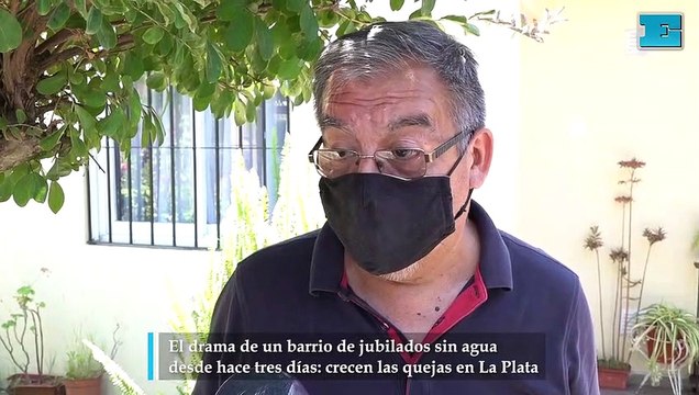 El drama de un barrio de jubilados sin agua desde hace tres días: crecen las quejas en La Plata
