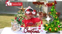 Merry Christmas  2020 To All My Friends Learn Making Christmas Tree with Paper  Aadvik's Vlogs.