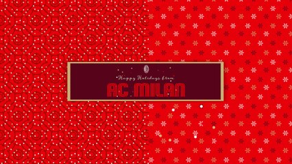 Buone feste, tifosi rossoneri!