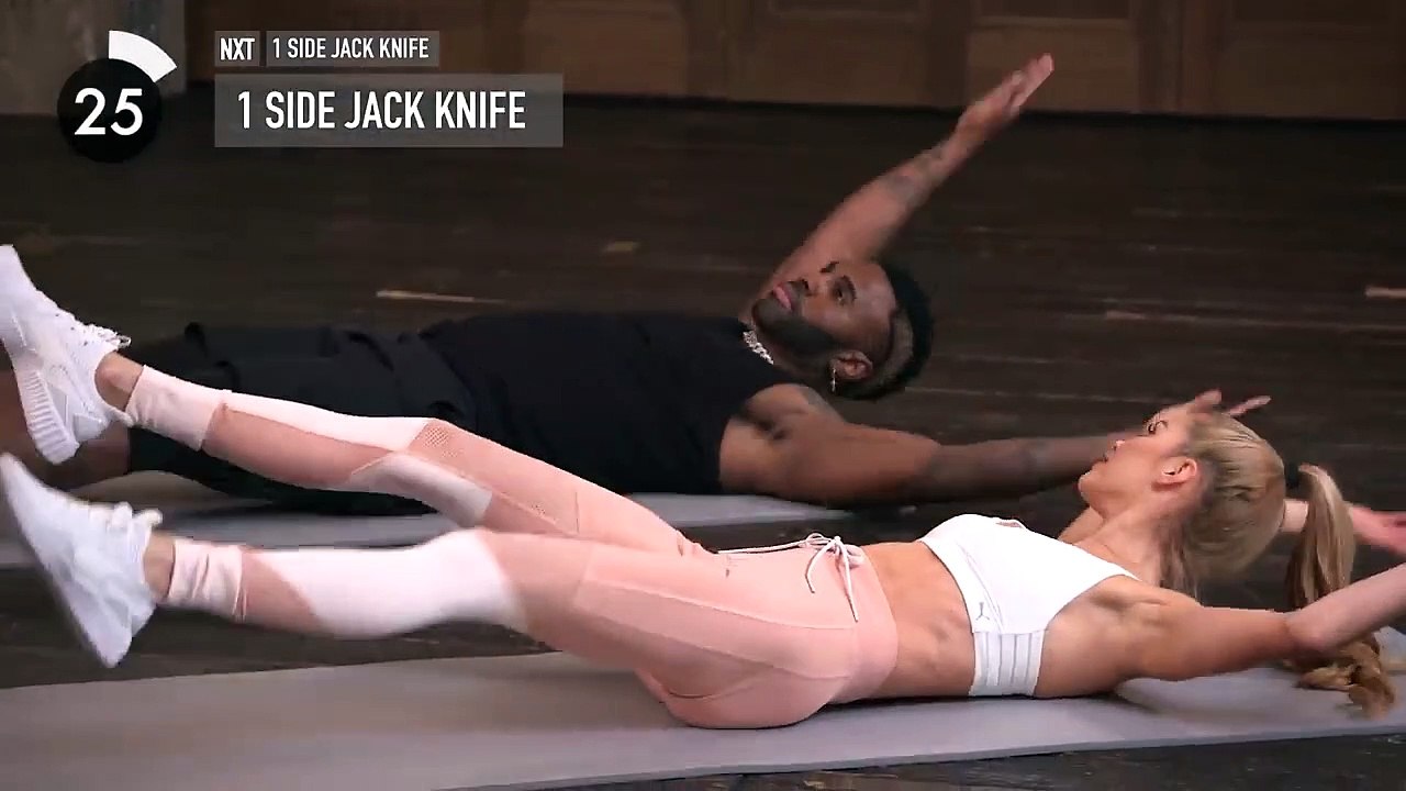 8 MIN AB & HIIT WORKOUT with Jason Derulo _ No Equipment _ Pamela Reif