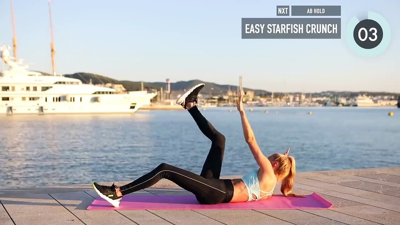 10 MIN AB WORKOUT - Back & Neck Friendly _ No Equipment I Pamela Reif
