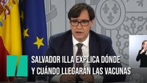 Salvador Illa explica por qué las vacunas llegan a Guadalajara