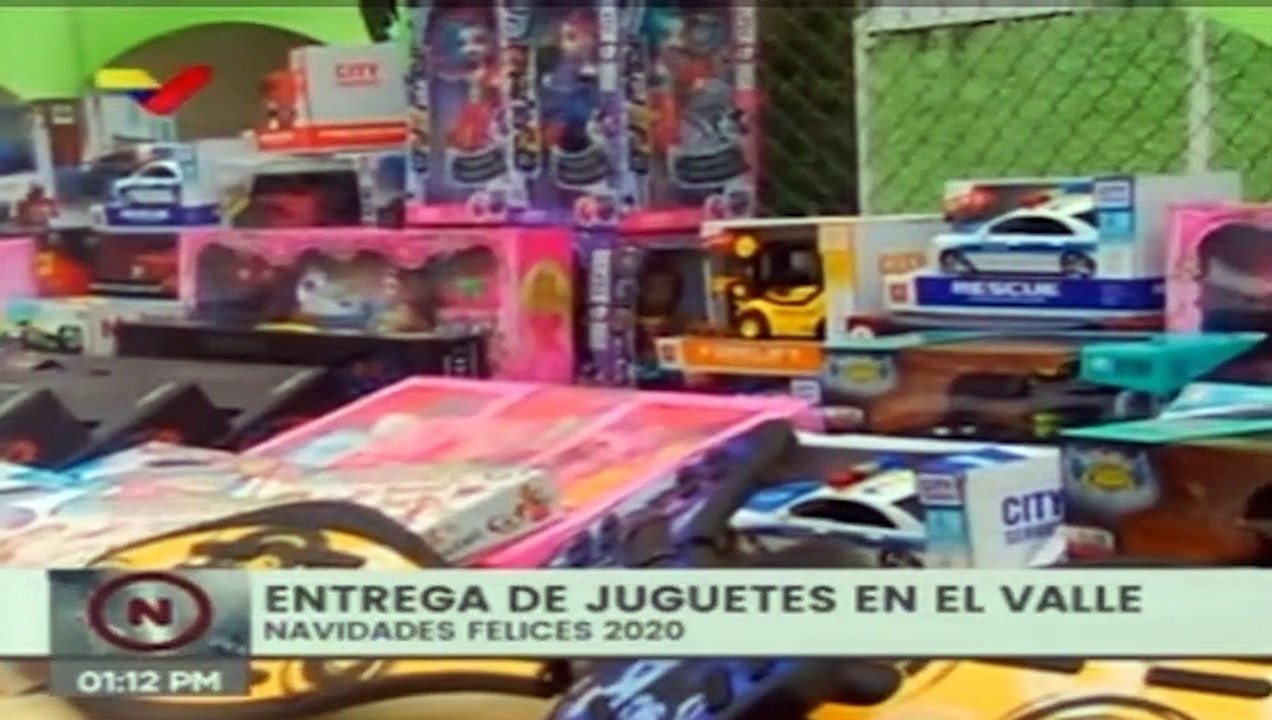 Más de seis mil juguetes se entregaron en la parroquia El Valle de Caracas
