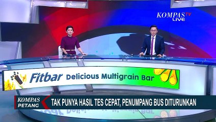 Tak Bawa Surat Rapid Test, Penumpang Bus di Terminal Tanjung Priok Ini Diturunkan!