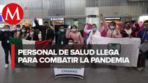 Llegan brigadas médicas del IMSS a CdMx para apoyar en combate a pandemia