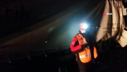 Tır başka tıra arkadan çarptı 1 ölü