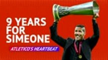 Simeone celebrates nine years at Atleti