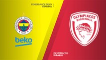 Fenerbahce Beko Istanbul - Olympiacos Piraeus Highlights | Turkish Airlines EuroLeague, RS Round 16