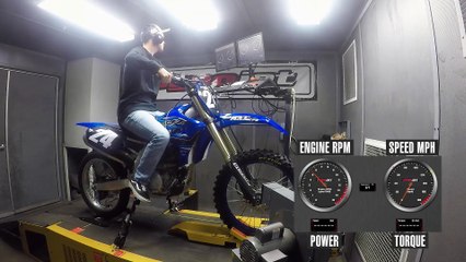 2021 Yamaha YZ250F Dyno Test