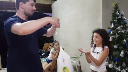 Dad Bamboozles Daughter with Fun Trick