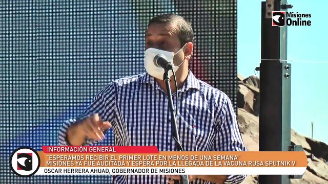 MISIONES YA FUE AUDITADA Y ESPERA POR LA LLEGADA DE LA VACUNA RUSA SPUTNIK V