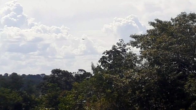 Airbus A320 PR-MYK na aproximação final antes de pousar em Manaus vindo de Guarulhos