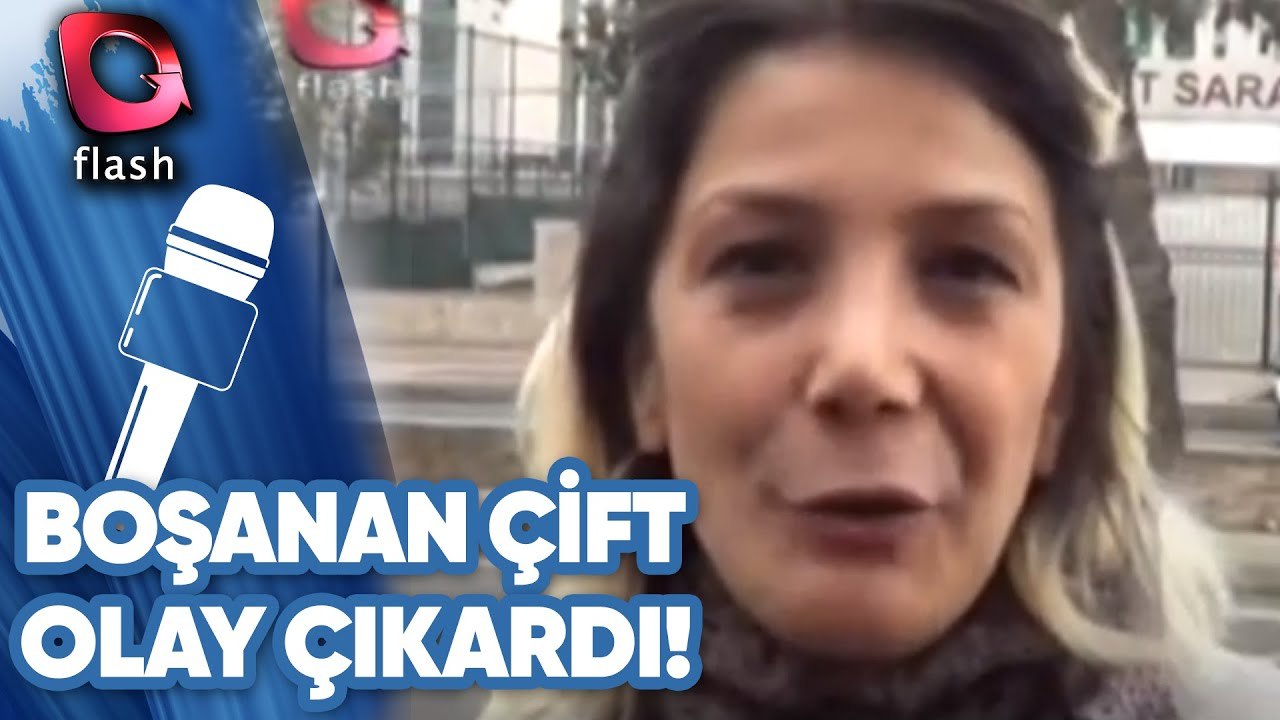 Boşanan Çift Adliyede Karşılaşınca...
