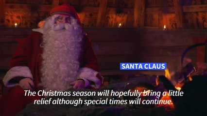 Santa Claus leaves Finland to deliver presents