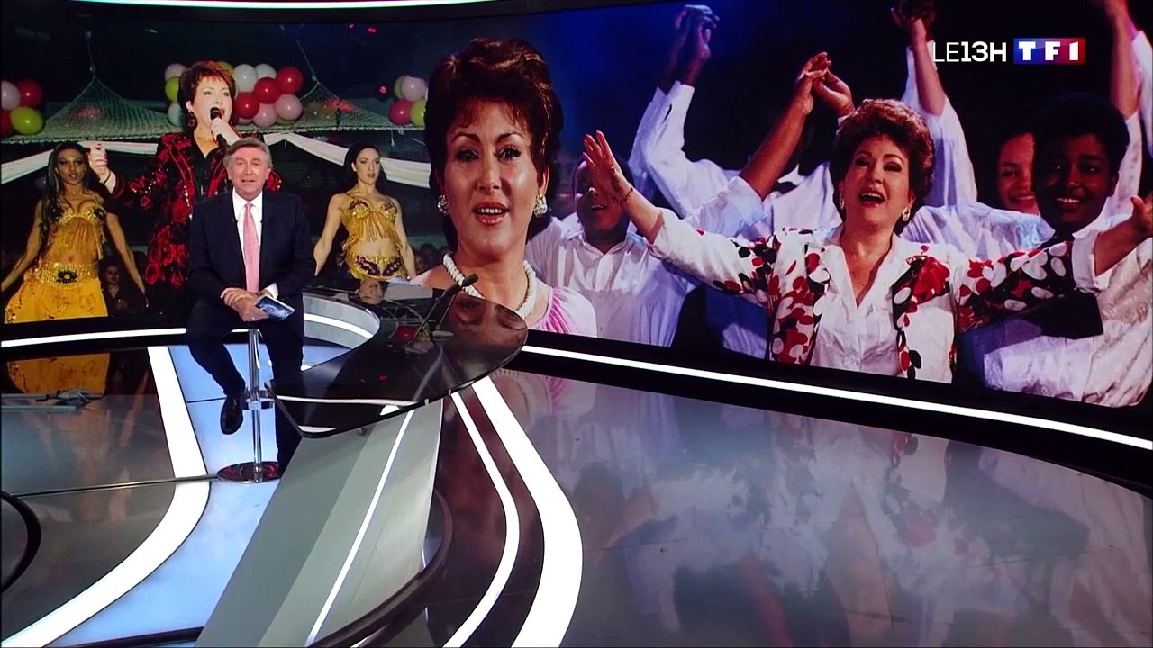 Mort de Rika Zaraï • JT 13h TF1 (2020)