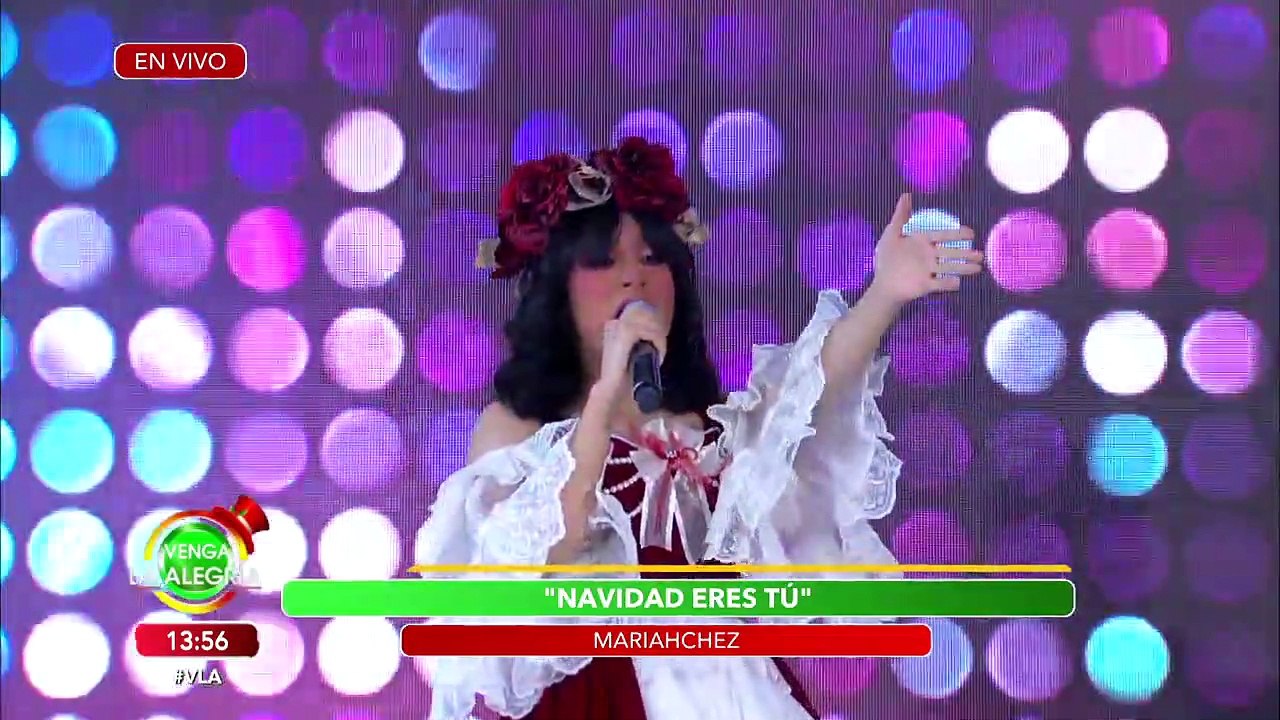 ¡Mariahchez vino a cantar "Todo lo que quiero para esta navidad eres tú"! | Venga La Alegría