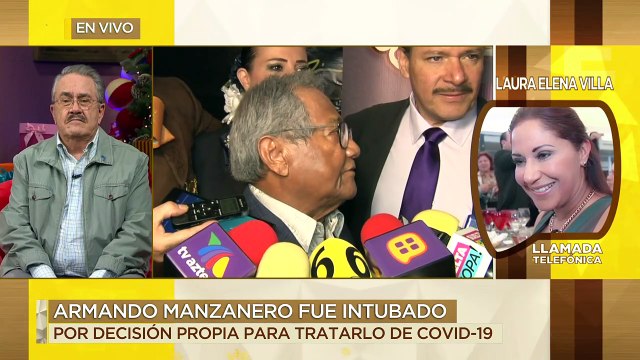 ¡Esposa de Armando Manzanero, confirma que el cantautor decidió que lo intubaran! | Ventaneando