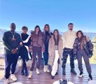 People Think That Kourtney Kardashian Was Photoshopped Into the Latest Kardashian Family P