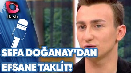 Sefa Doğanay'dan Seren Serengil Taklidi!