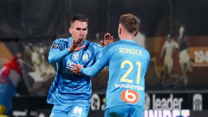Angers - OM (2-1) : Le but de Rongier (75')
