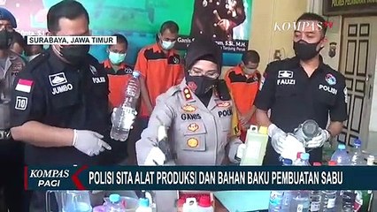 Polisi Gerebek Laboratorium Sabu Rumahan