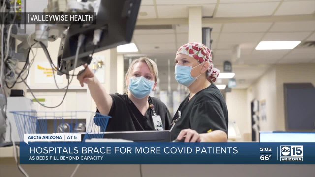 Valley hospitals brace for more COVID patients