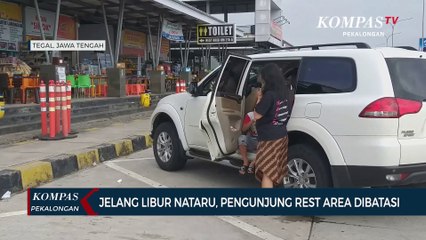Jelang Libur Nataru, Pengunjung Rest Area Dibatasi