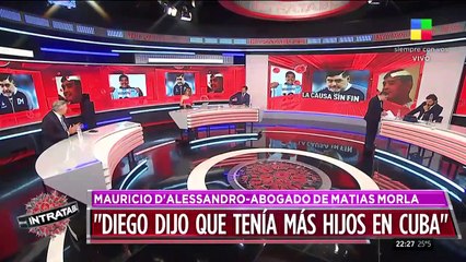 Mauricio D'Alessandro, abogado de Matías Morla en #MiércolesIntratable