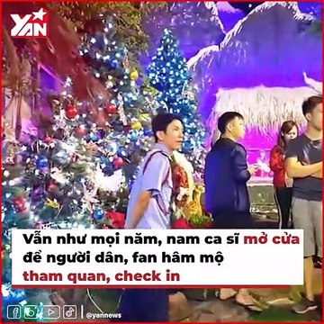Ngọc Trinh trang trí Noel trong biệt thự 40 tỷ
