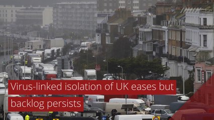 Virus-linked isolation of UK eases but backlog persists, and other top stories in international news from December 24, 2020.